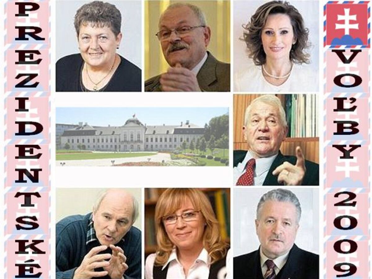 Prezidentské voľby 2009, kandidáti
