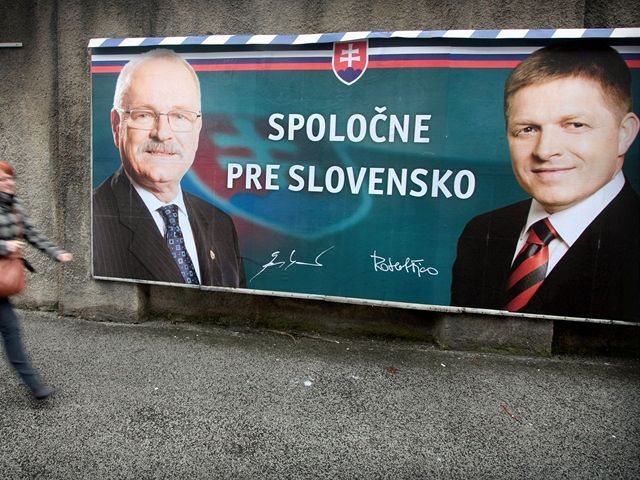 Fico, Gašparovič, kampaň