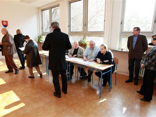 voľby na Jelačičovej