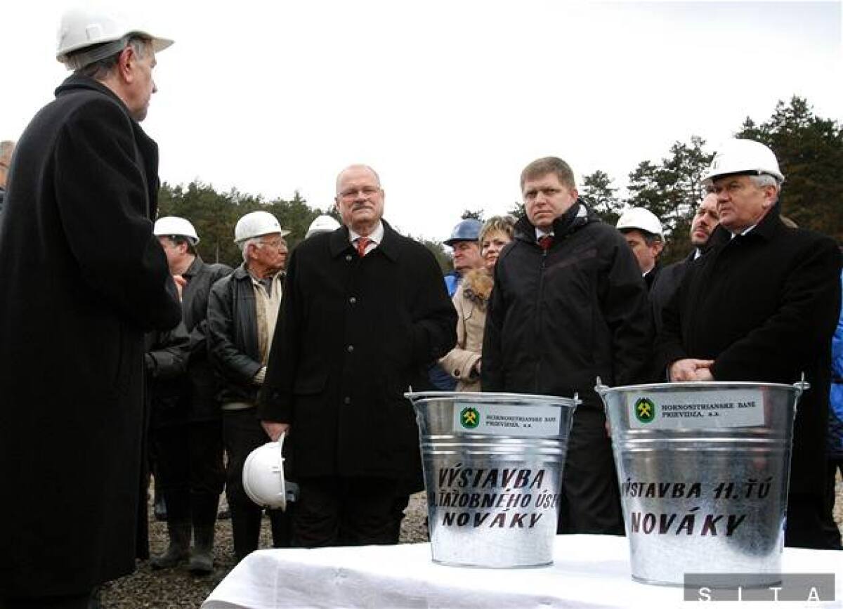Fico s Gašparovičom v Opatovciach