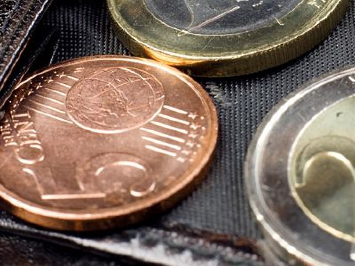 Euro, mince, peňaženka