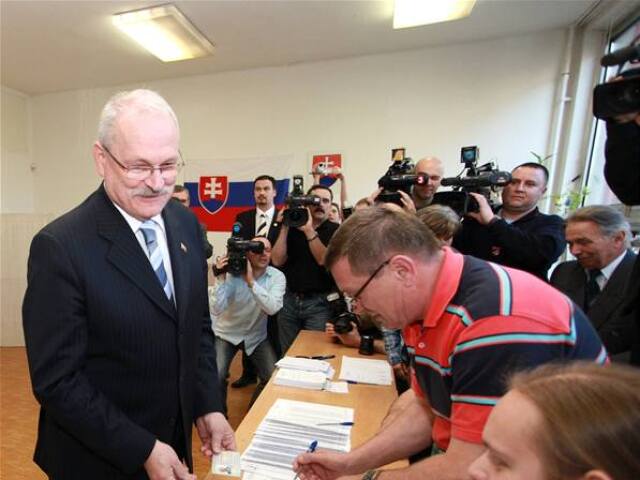 prezident, voľby, Gašparovič