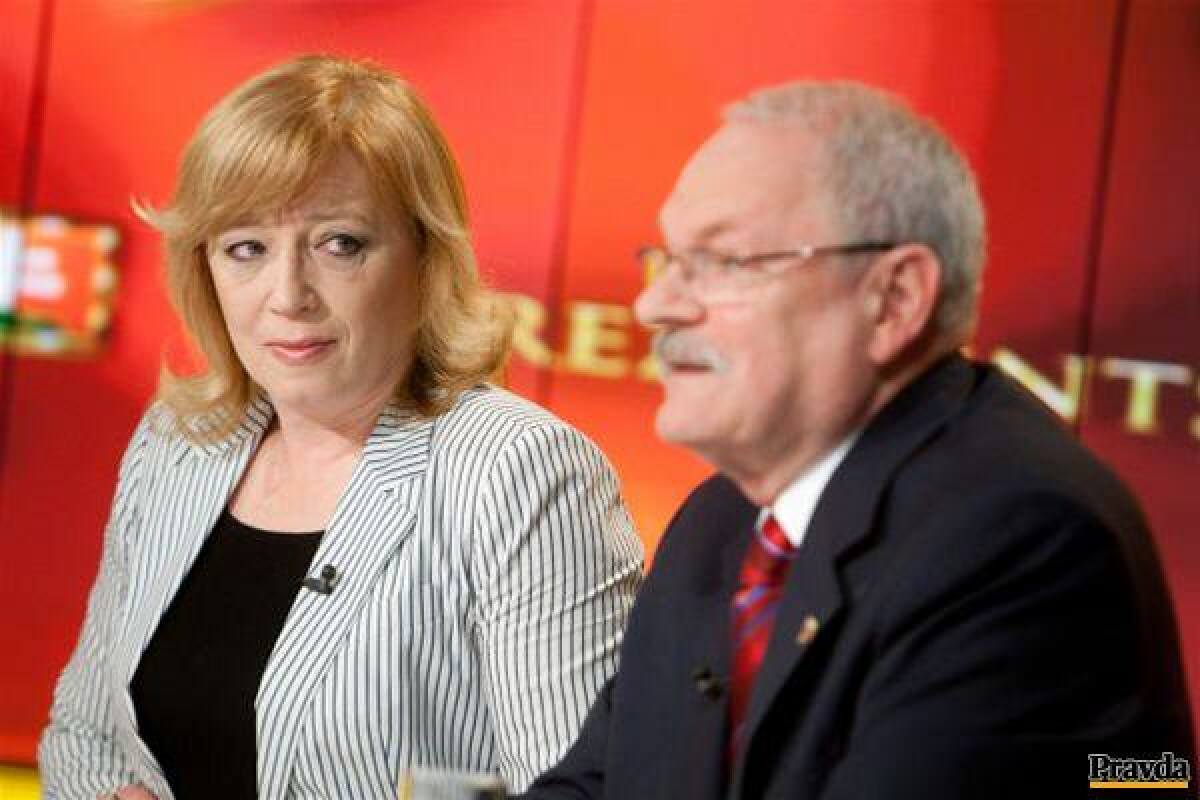 voľby, prezident, Gašparovič, Radičová