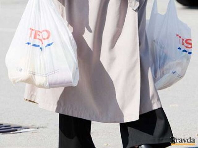 Igelitová taška Tesco