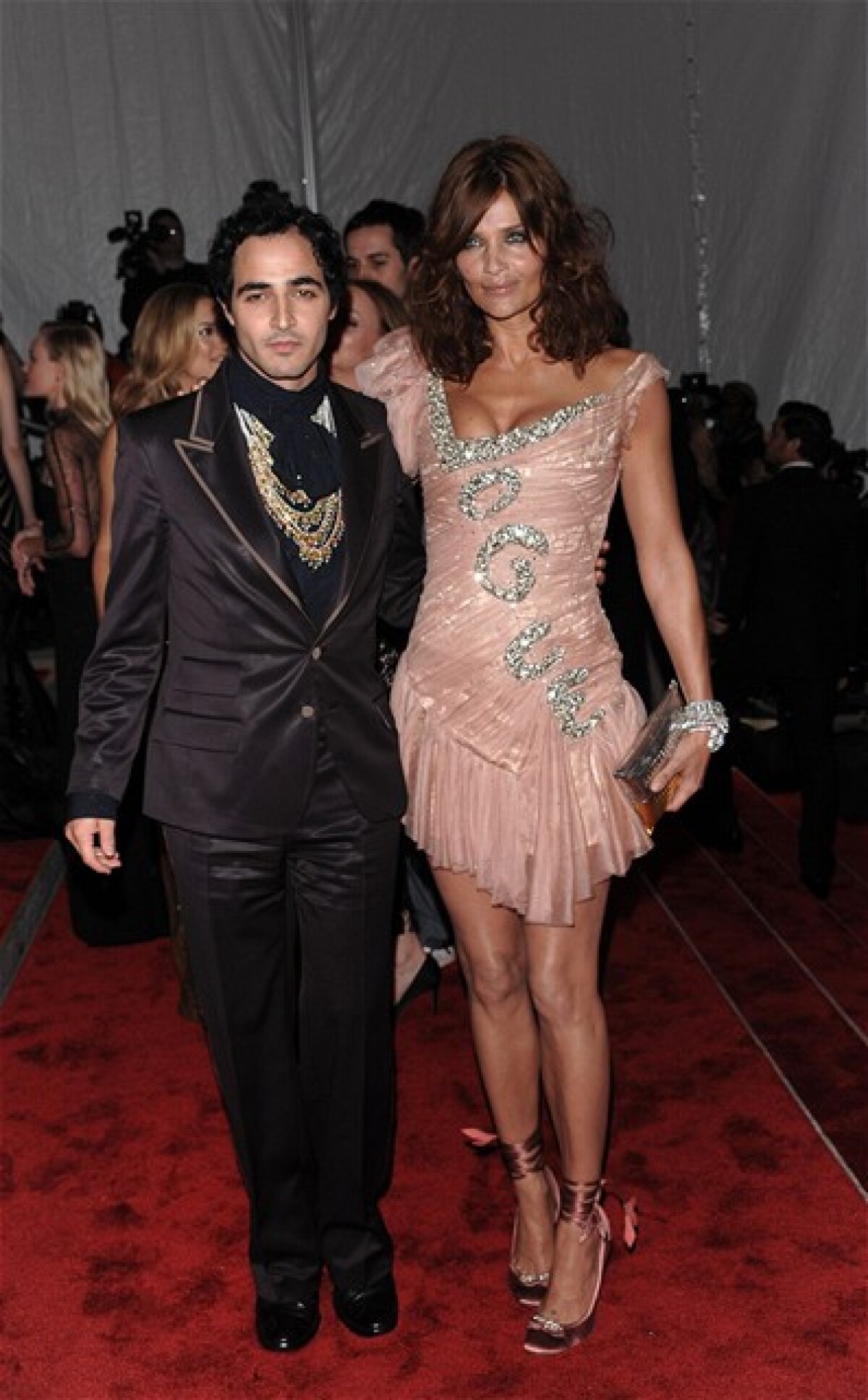 Zac Posen a Helena Christensen