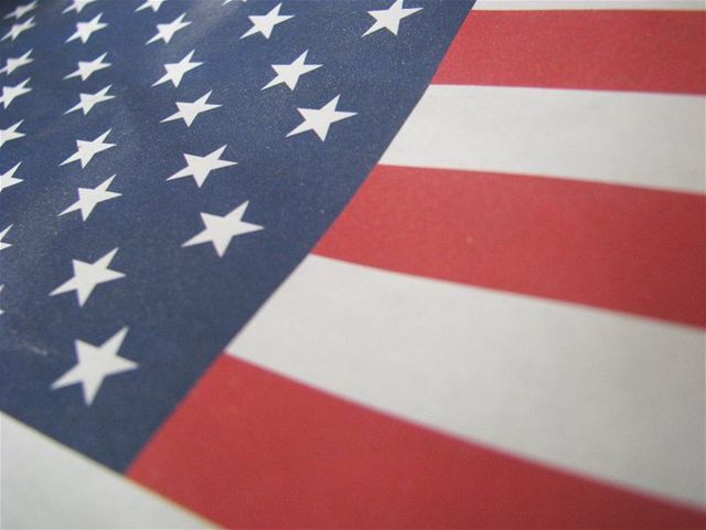 Amerika, americká zástava, vlajka, USA