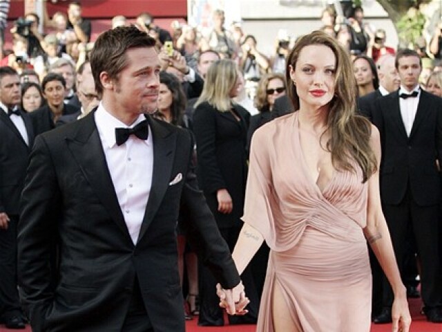 Brad Pitt a Angelina Jolie