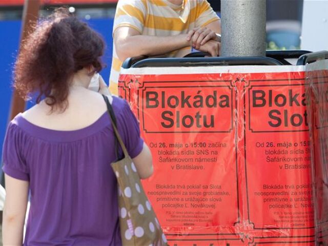 Protest proti Slotovi