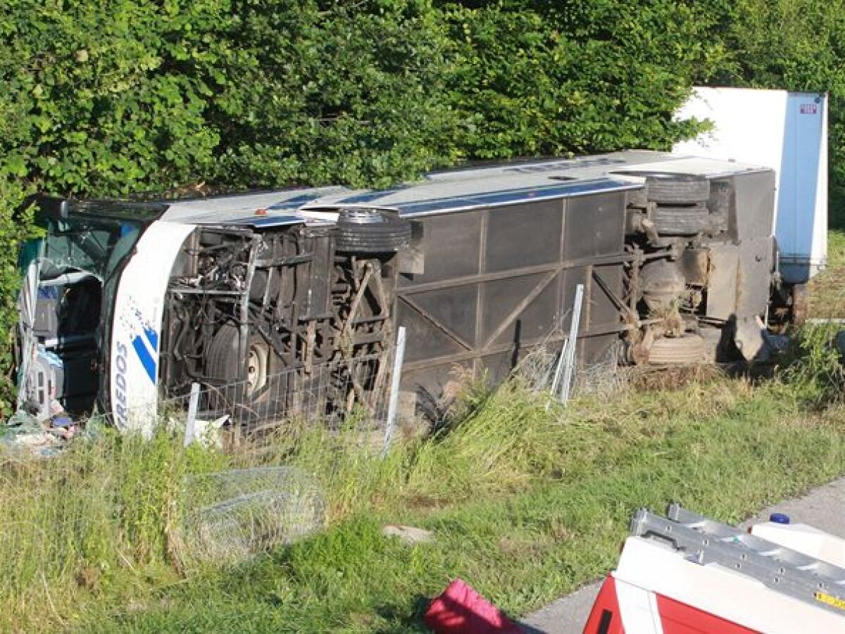 Autobus, nehoda, Graz