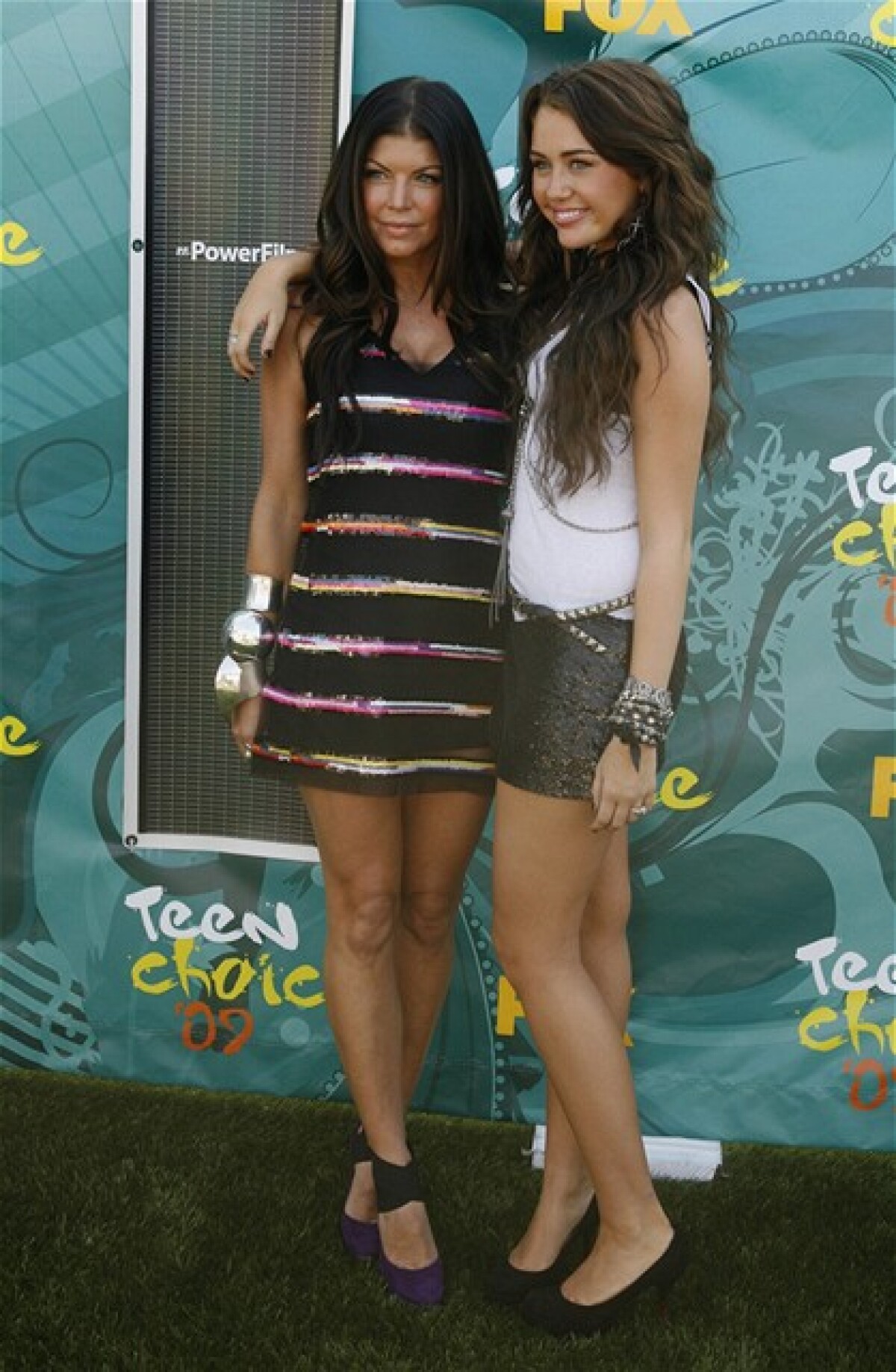 Fergie a Miley Cyrus