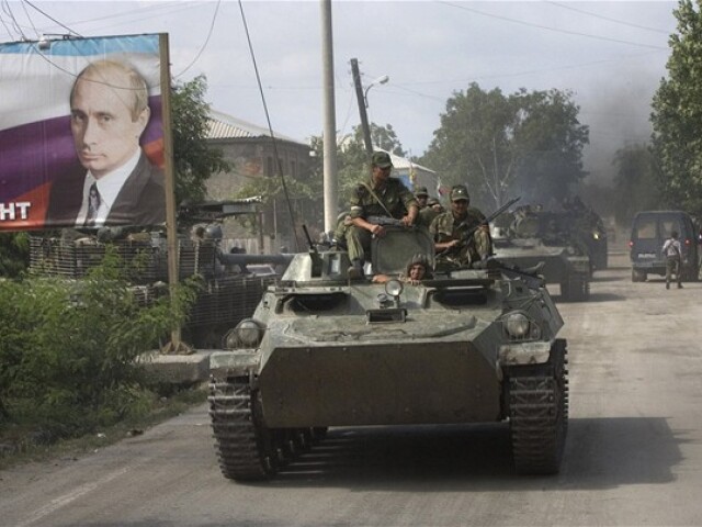 Putin, vojna, Osetsko