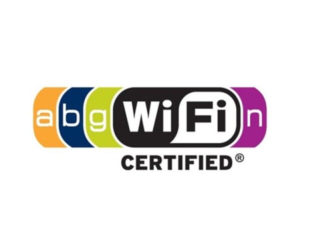 logo wifi 802.11 a/b/g/n draft, bezdrôtové siete