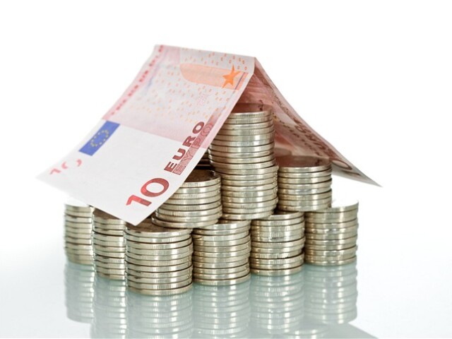 peniaze, euro, hypotéka, dom
