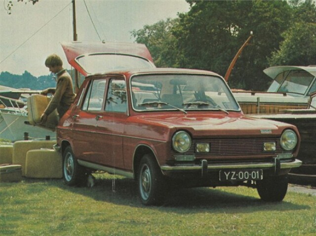 Prvá Simca s predným náhonom - typ 1100.