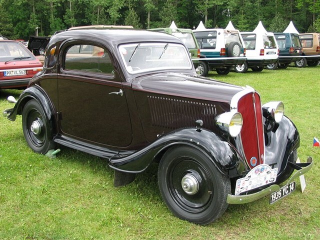 Simca-Fiat vychádza z Fiatu 508 Balilla.