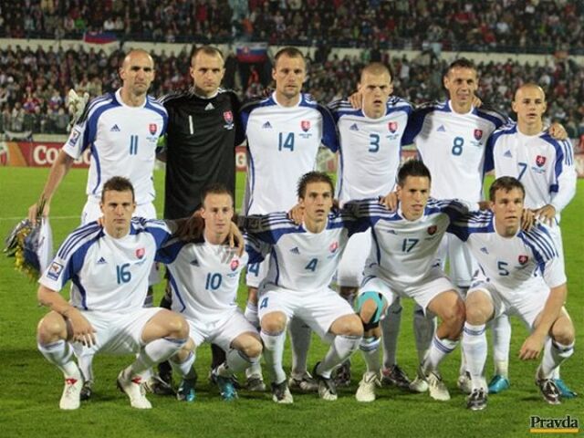 Slovensko, tím, mužstvo, jedenástka, reprezentácia
