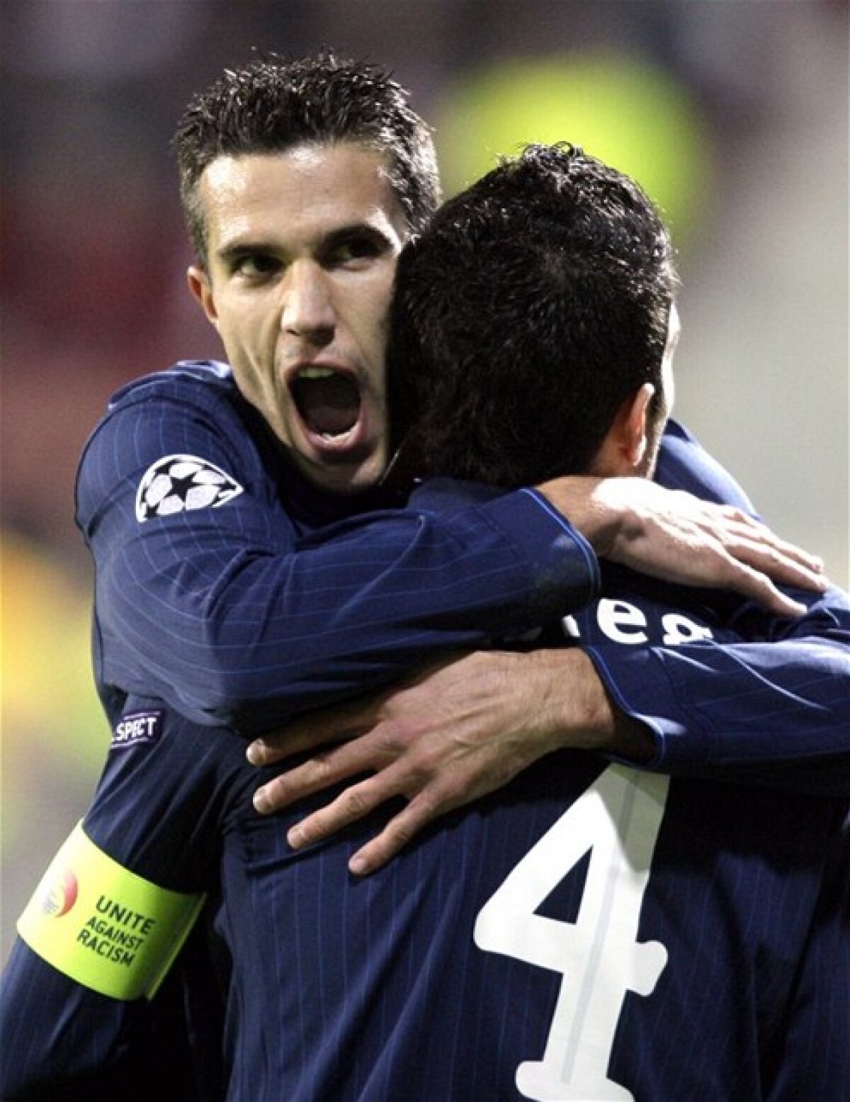 Robin van Persie, Cesc Fabregas