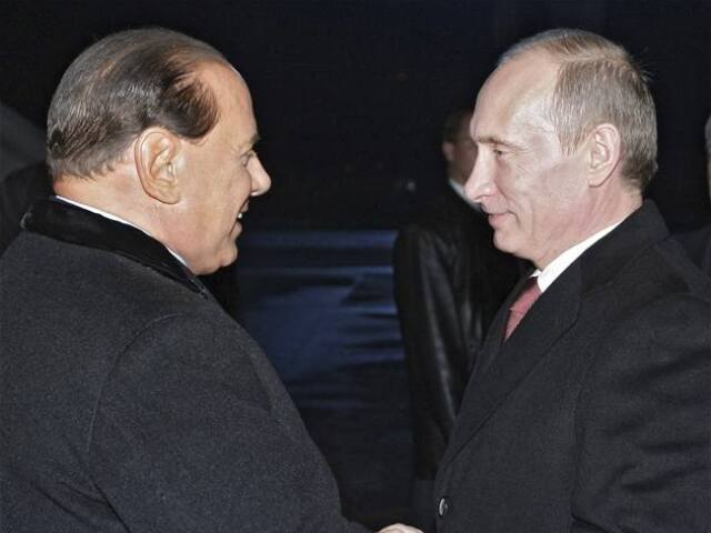 Berlusconi, Putin
