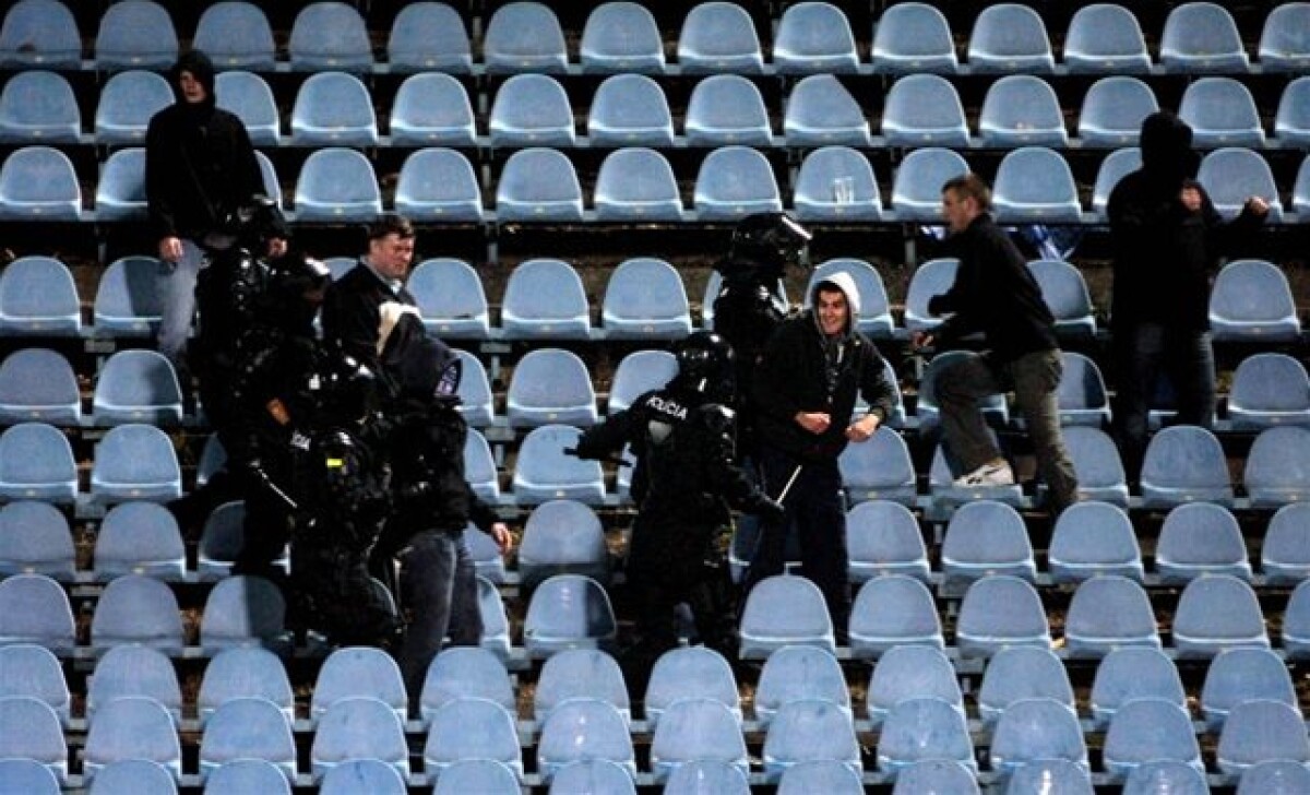 Slovan - Trnava, výtržnosti