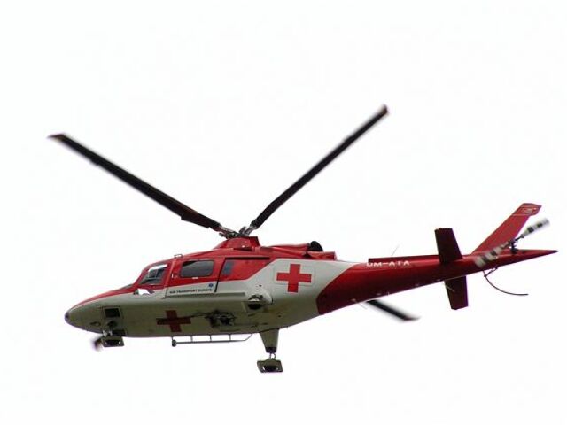 vrtuľník, helikoptéra, Horská, letecká záchranná služba, lekár
