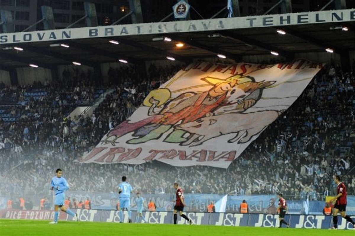 Slovan - Trnava, výtržnosti