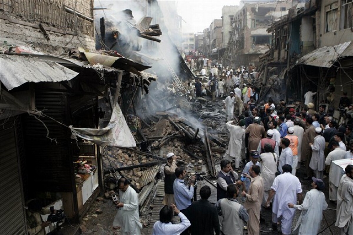 Pakistan, bombové útoky
