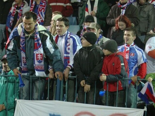 Slovensko, futbal, fanúšikovia
