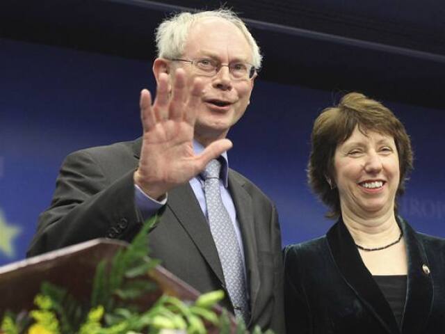 Herman Van Rompuy, Catherine Margaret Ashtonová