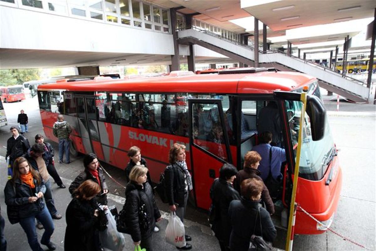 autobus, MHD, stanica, zastávka
