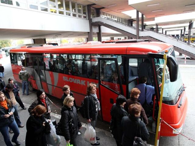 autobus, MHD, stanica, zastávka