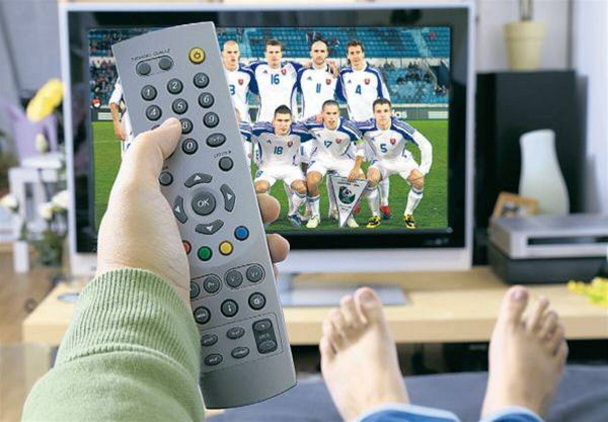 futbal, televízia, televízor, obrazovka