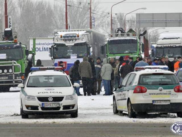 Blokáda dopravcov