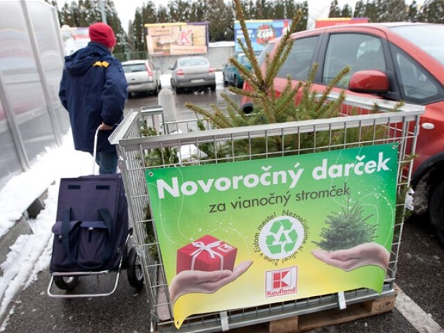 stromček, kaufland