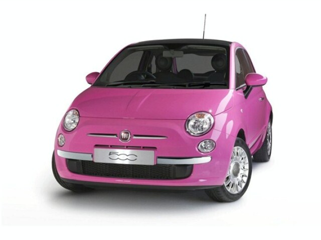 Fiat 500 Pink
