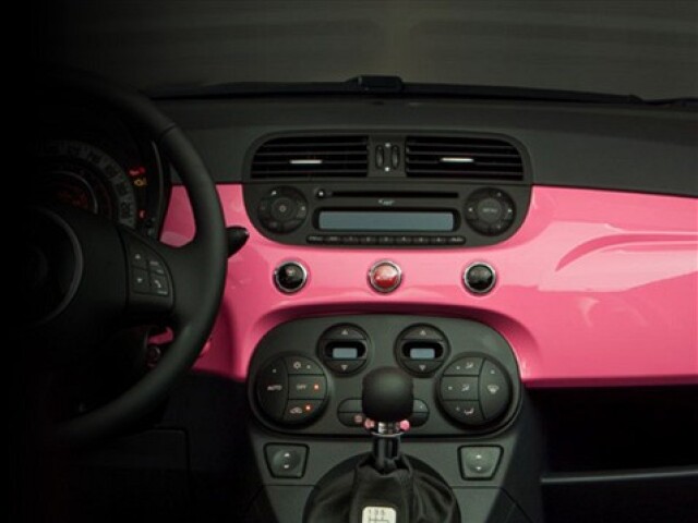 Fiat 500 Pink