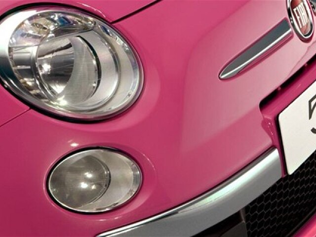 Fiat 500 Pink