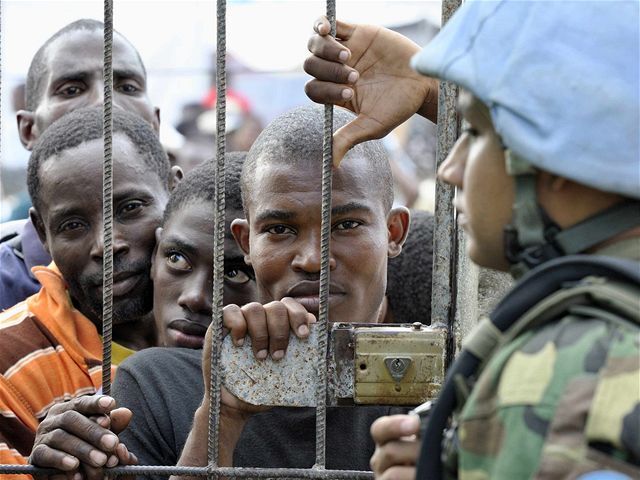 Haiti, vojak