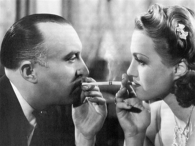 Adina Mandlová a Oldřich Nový vo filme Kristián