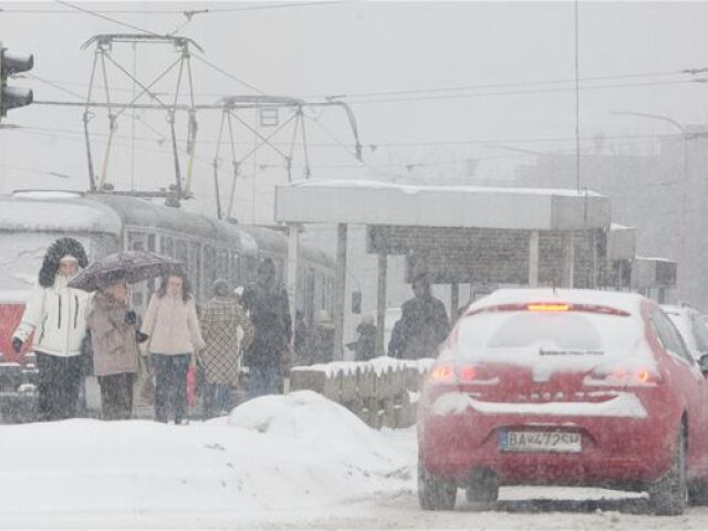 sneh, doprava