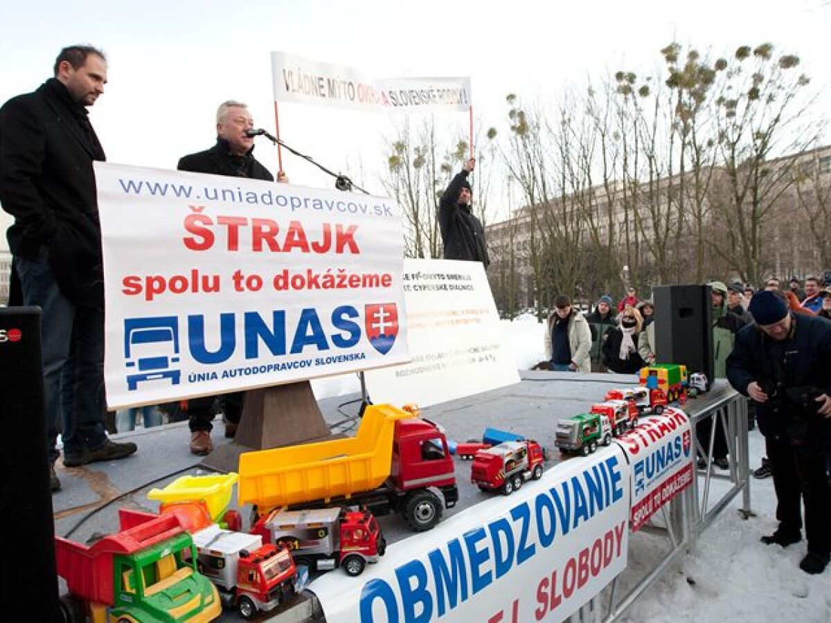 štrajk, dopravcovia