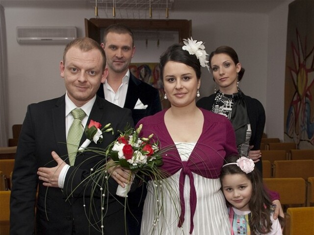 Ľuboš Kostelný a Petra Polnišová