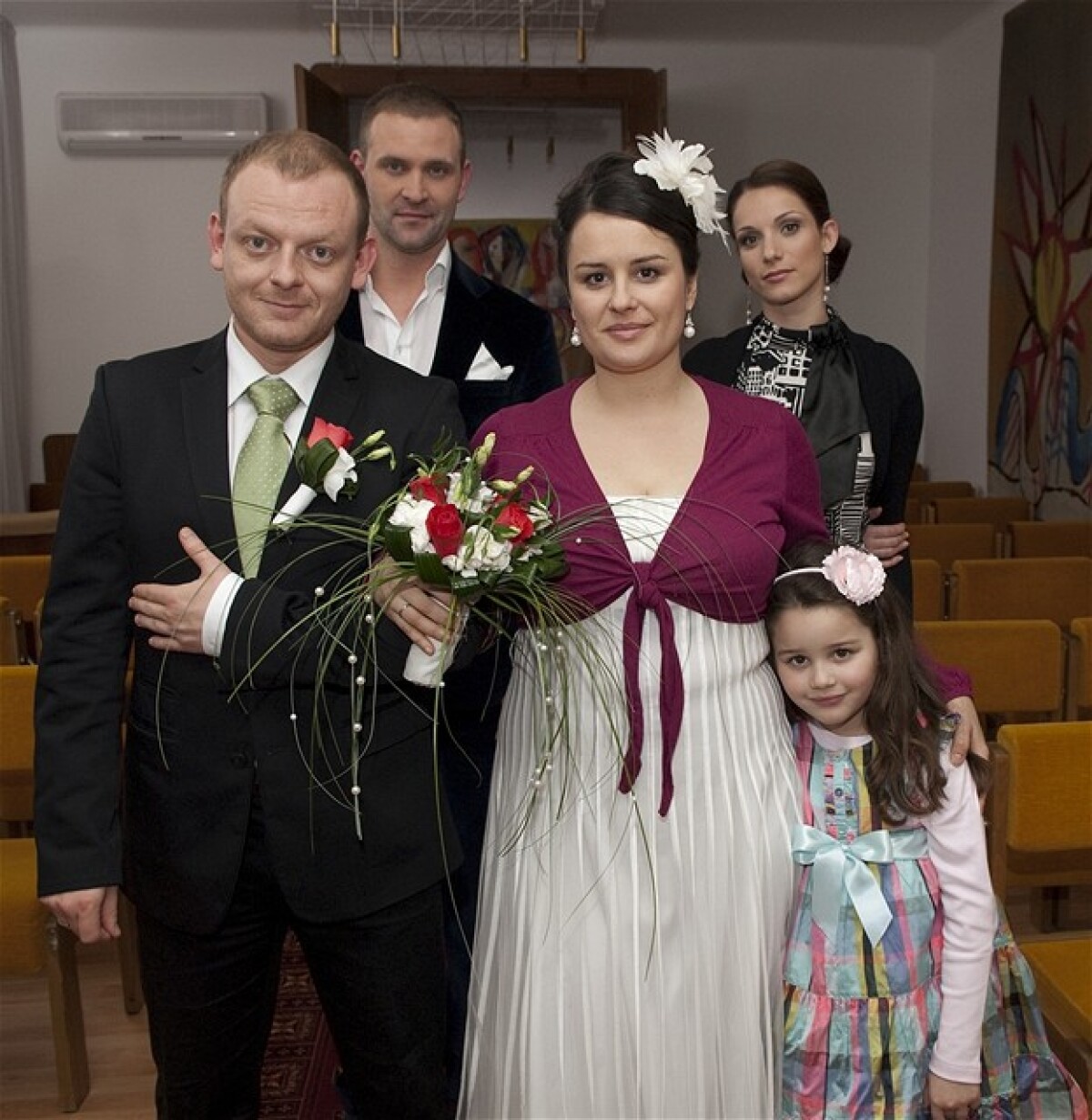 Ľuboš Kostelný a Petra Polnišová