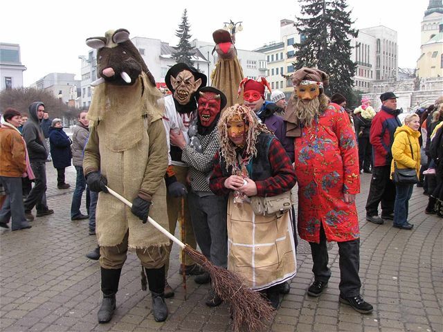 karneval, fašiangy, Žilina