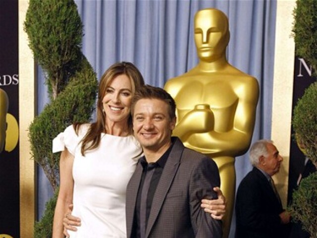 Kathryn Bigelow a Jeremy Renner