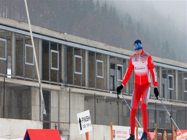 Osrblie, biatlon, beh na lyžiach