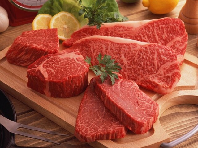 mäso, steak, potraviny