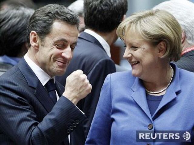 Nicolas Sarkozy, Angela Merkelová