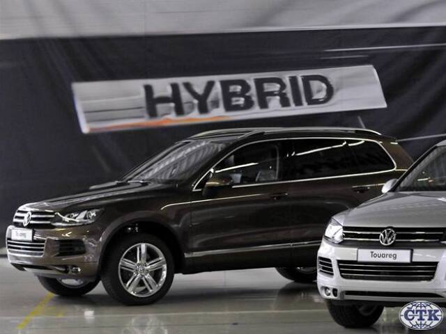 VW začal v Bratislave vyrábať Touareg Hybrid.