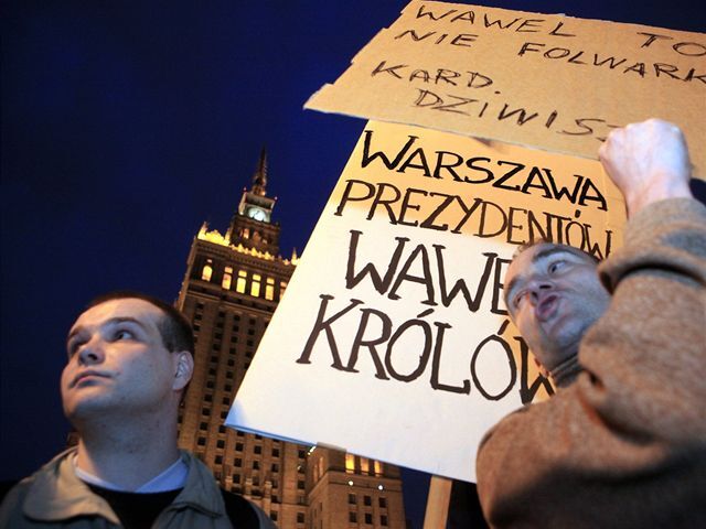 Poľsko, Kaczyński, protest