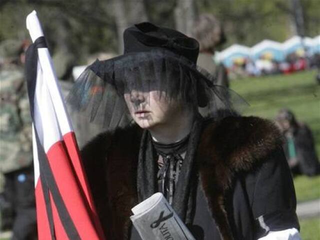 Poľsko, smútočný obrad
